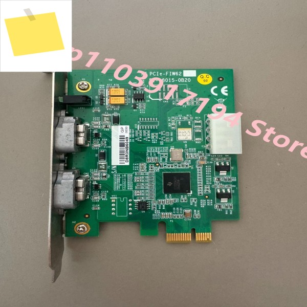ADLINK PCIe-FIW62 2CH IEEE-1394b x1 이미지 수집 카드용 제품 이미지