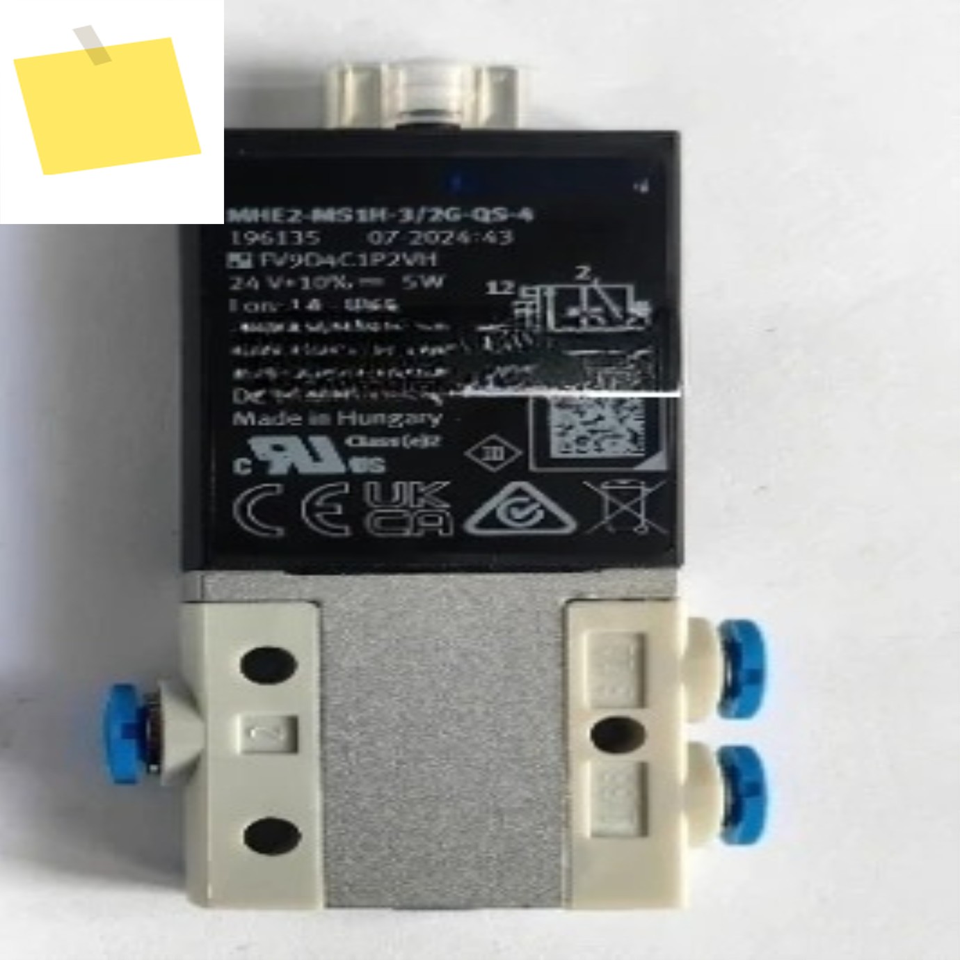 신품 고속 밸브 MHE2-MS1H-32G-QS-4 196135 제품 이미지