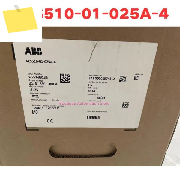 신품 ACS510-01-025A-4 01 025A 4 주파수 변환기 제품 이미지