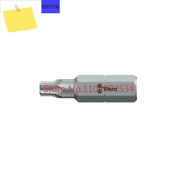 2PCS Vera Wera8671 TORX Torx 스타 짧은 드라이버 헤드 전기 독일에서 수입 제품 이미지