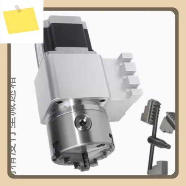 A축 회전축 C-NC 인덱싱 헤드 고정밀 유성 감속기 중심 높이 100MM 제품 이미지