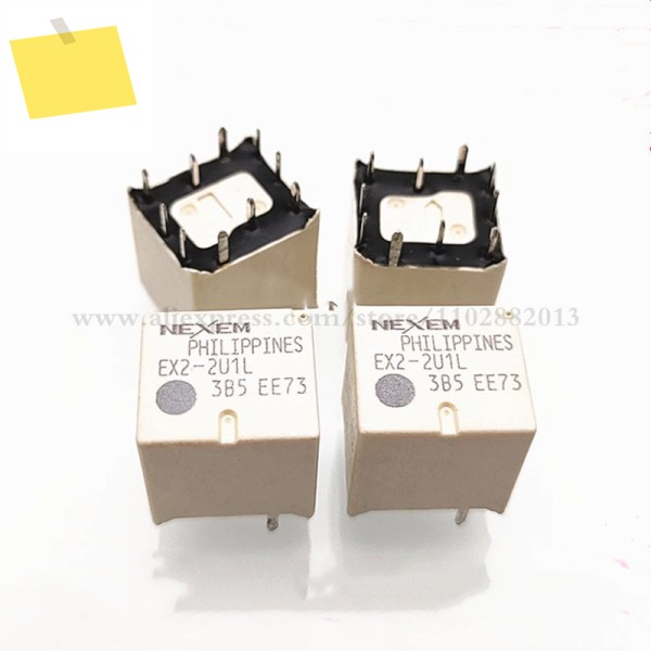 10PCS EX2-2U1S 중앙 도어 잠금 릴레이 12V DIP10 25A 신품 자동 제품 이미지