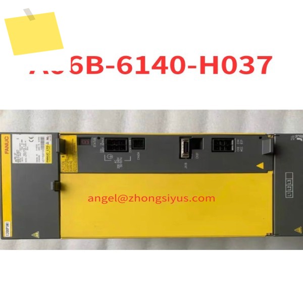 중고 A06B-6140-H037 Fanuc 서보 드라이브는 양호한 상태로 테스트되었습니다. 제품 이미지