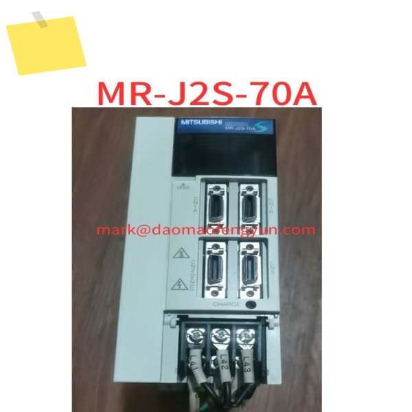 MR-J2S-70A를 사용했습니다. 7.5W 드라이브 제품 이미지