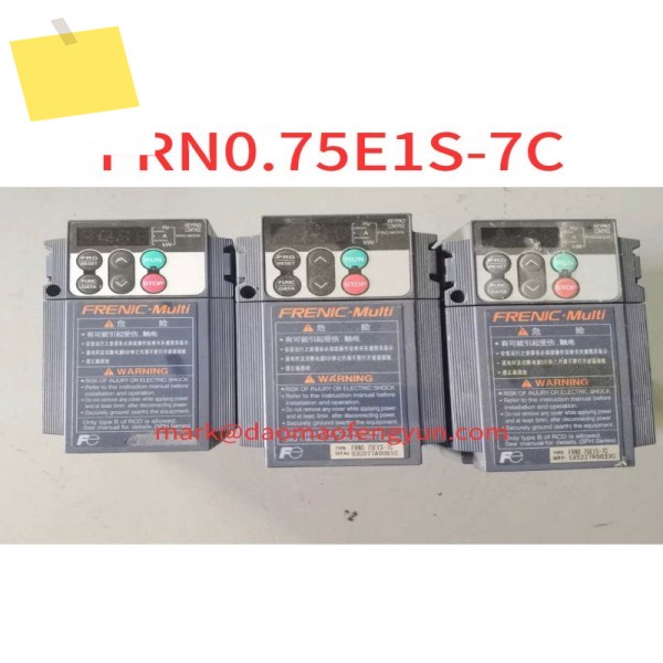 사용된 주파수 변환기 0.75kw 220V FRN0.75E1S-7C 제품 이미지