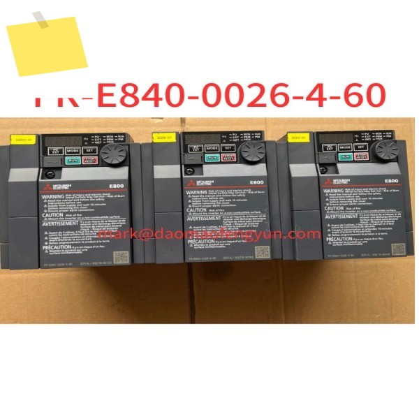 중고 FR-E840-0026-4-60 변환기, 0.75kw 제품 이미지