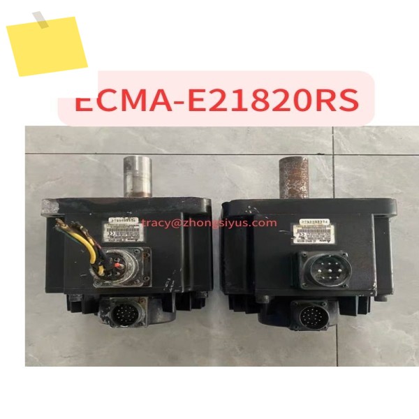 중고 ECMA-E21820RS 서보 모터는 테스트를 거쳐 완전히 작동함 제품 이미지