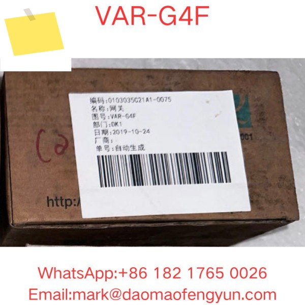 VAR-G4F 신품 제품 제품 이미지