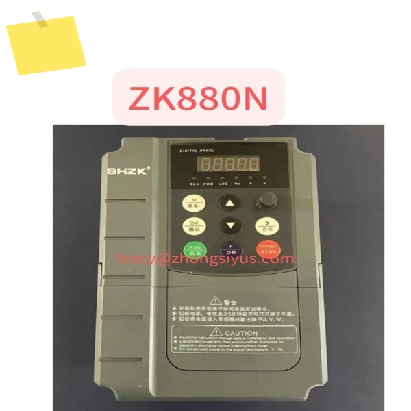 중고 ZK880N 380V 0.75KW 주파수 변환기 제품 이미지