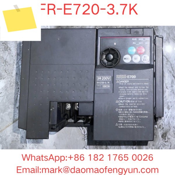 FR-E720-3.7K 중고 테스트 완료 양호한 상태 제품 이미지