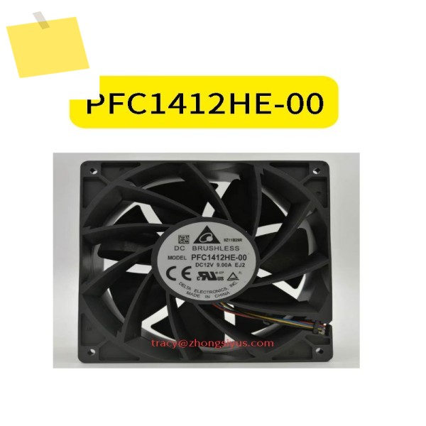 신품 PFC1412HE-00 12V 9.0A 14038 14CM Sleipnir M21S 폭력적인 냉각 팬 4 라인 제품 이미지