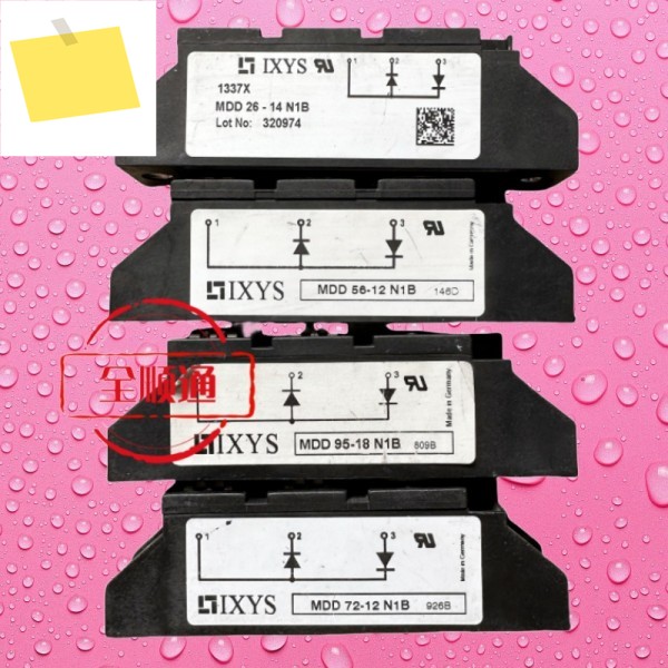 Dismantling of rectifier module for MDD72-12N1B frequency converter 제품 이미지