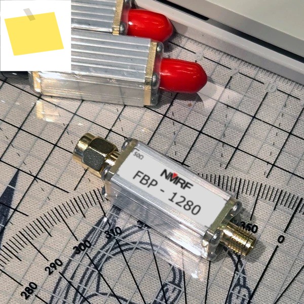 초소형 크기 SMA 인터페이스 대역 통과 필터, 최대 운반 전력: 10 W 40 dBm FBP-1280, ~ MHz 제품 이미지