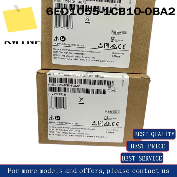 신품 6ED1055-1CB10-0BA2 SIEMENS PLC 프로그래머블 컨트롤러 디지털 확장 모듈, 100% 제품 이미지