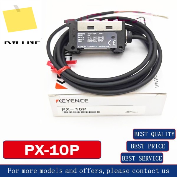 신품 PX-10P KEYENCE 초강력 PNP 출력 광전 센서 100% 원본, 창고 제품 이미지