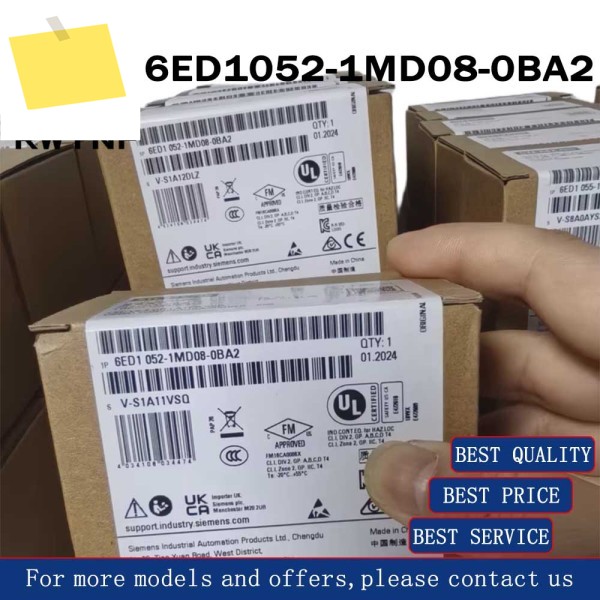 6ED1052-1MD08-0BA2 SIEMENS 로직 모듈 전원 공급 장치, 100% 창고 제품 이미지