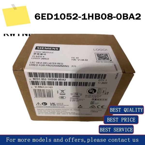 6ED1052-1HB08-0BA2 SIEMENS 호스트 로직 모듈 컨트롤러, 100% 창고 제품 이미지