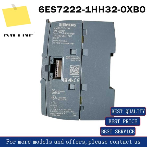 신품 6ES7222-1HH32-0XB0 SIEMENS 디지털 출력 모듈, 100% 창고 제품 이미지