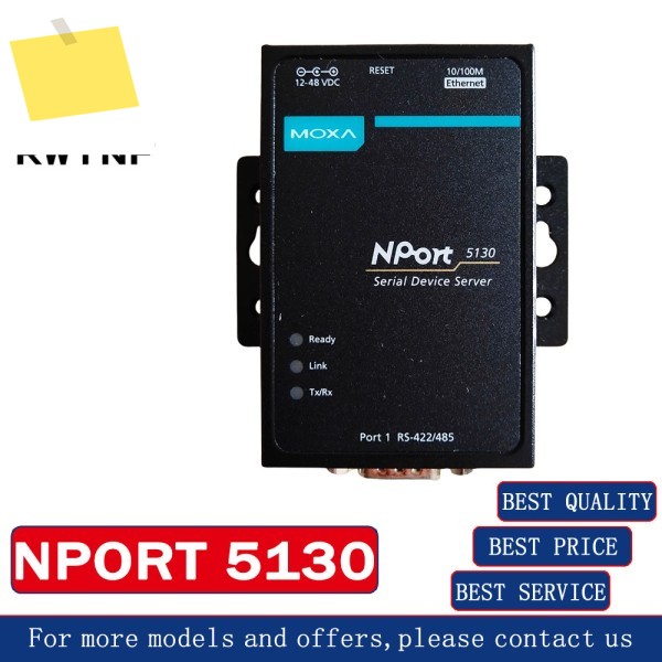 신품 NPORT 5130 MOXA 1 포트 422, 485 Modbus 서버 100% 원래 창고 제품 이미지