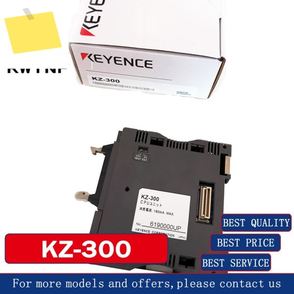 신품 KZ-300 KEYENCE 프로그래밍 컨트롤러 PLC 확장 모듈 유닛, 100% 창고 제품 이미지