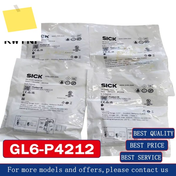 신품 GL6-P4212 SICK 광전 스위치 센서, 100% 원래 창고 제품 이미지