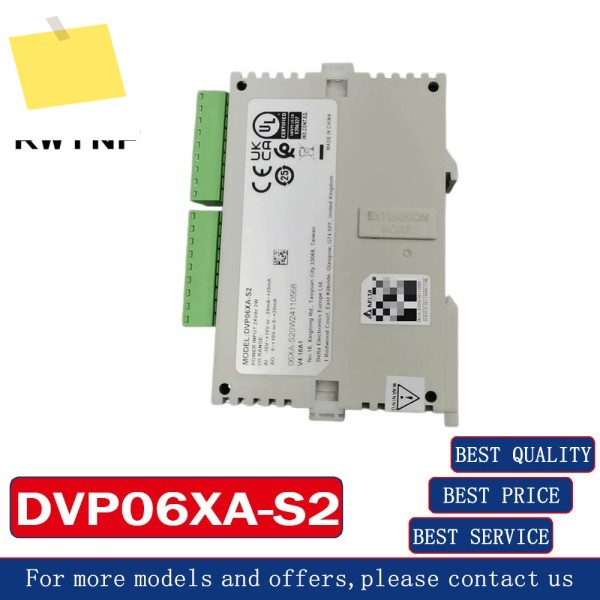 신품 DVP06XA-S2 델타 아날로그 모듈 100% 제품 이미지