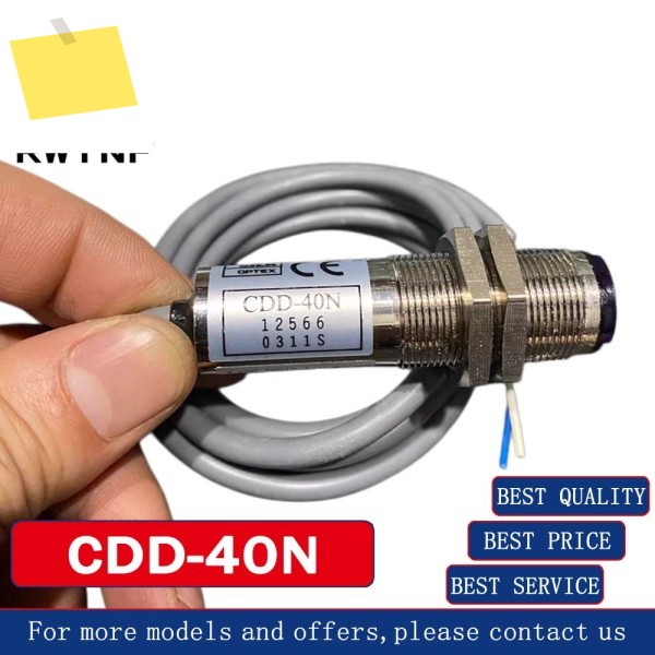 신품 CDD-40N OPTEX M18 스레드형 광전 스위치 센서, 100% 창고 제품 이미지