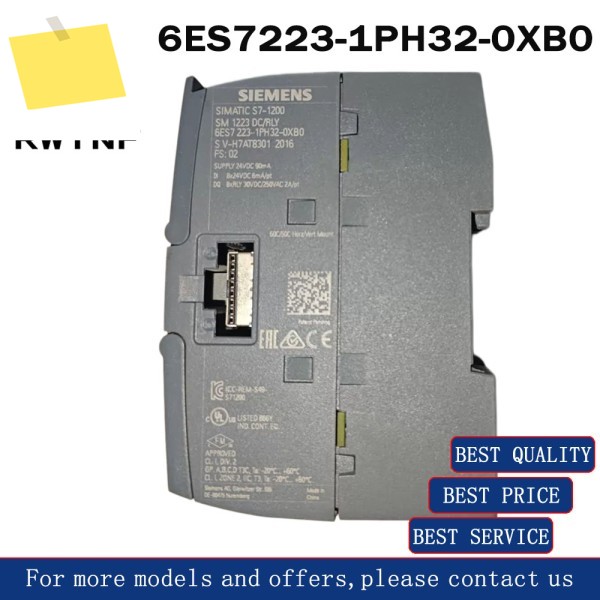신품 6ES7223-1PH32-0XB0 SIEMENS 디지털 IO 모듈, 100% 창고 제품 이미지
