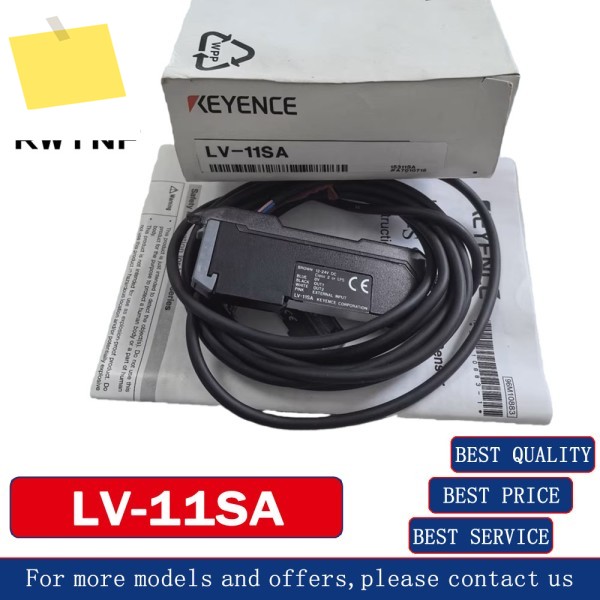 진품 LV-11SA KEYENCE 선형 반사 광섬유 센서, 100% 창고 제품 이미지