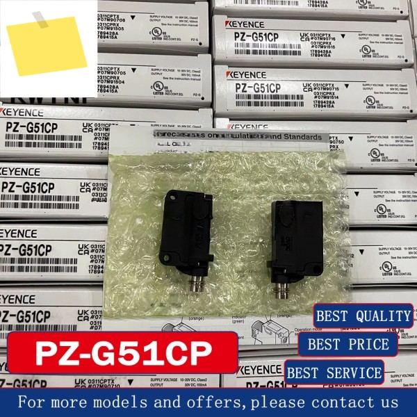 새제품 PZ-G51CP KEYENCE 투광형 광전 스위치 센서, 100% 창고 제품 이미지