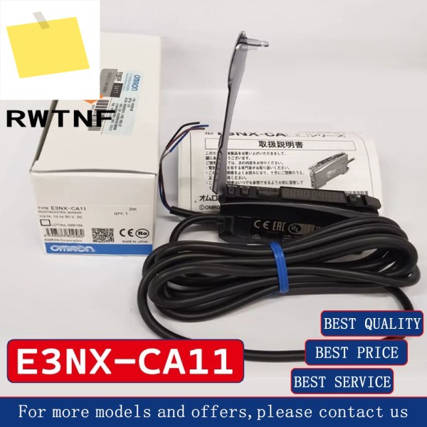 신품 E3NX-CA11 2M 광섬유 센서, 샷, 100% 원래 창고 제품 이미지