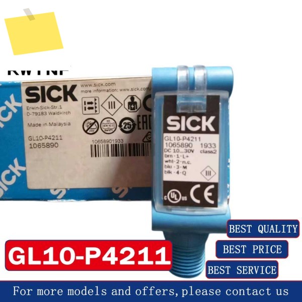 신품 GL10-P4211 SICK 광전 스위치 센서, 100% 원래 창고 제품 이미지