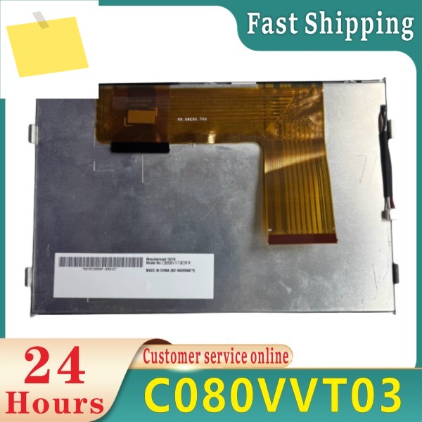 원래 신품 8인치 LCD 디스플레이 화면 C080VVT03 용량성 터치 스크린 디지타이저, 폭스바겐 5G0 919에 적합합니다. 제품 이미지