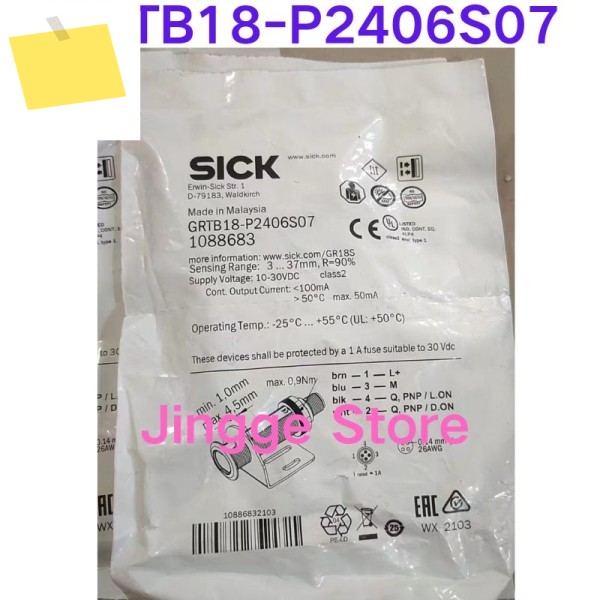 신품 센서 GRTB18-P2406S07, 품목 번호 1088683 제품 이미지