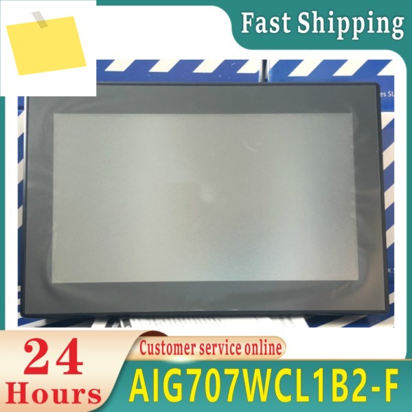 인간-기계 인터페이스 디스플레이, GT707 AIG707WCL1B2-F, 7 인치 HMI 터치 스크린, 24V DC 제품 이미지