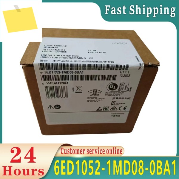 기본 PLC 호스트 모듈, 6ED1052-1MD08-0BA1 로고, 새제품 제품 이미지