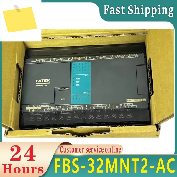 100% 새 FATEK FBS-32MNT2-AC PLC 프로그래머블 컨트롤러. 제품 이미지