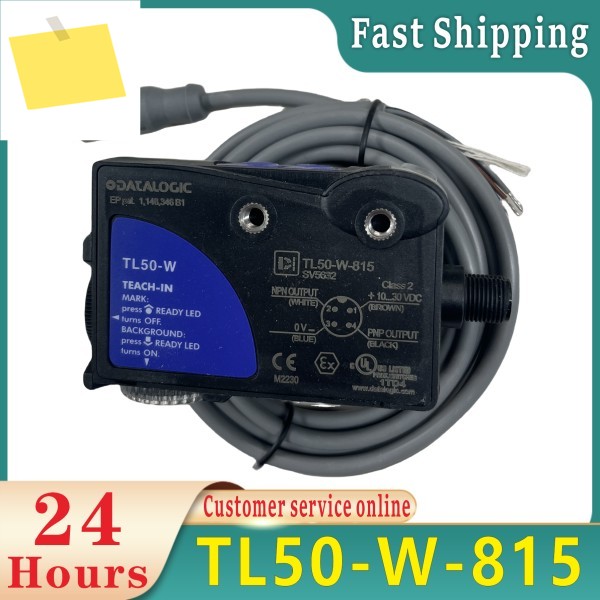 100% 브랜드의 신품 Datalogic 이탈리아 컬러 코드 센서 TL50-W-815 가방 제작 기계 광전 스위치 제품 이미지