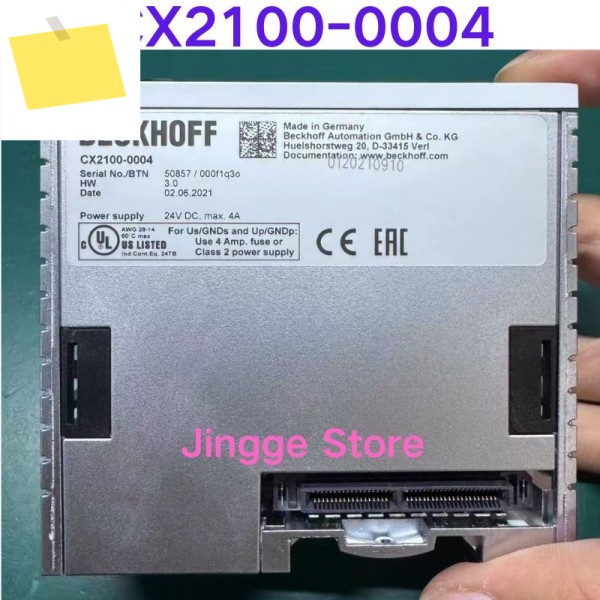 중고 테스트 완료, CX2100-0004 전원 모듈 제품 이미지