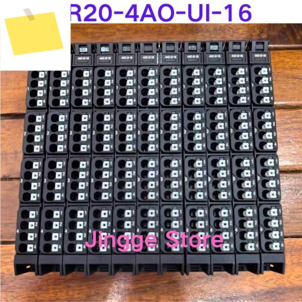중고 테스트 완료 원격 IO PLC 모듈 UR20-4AO-UI-16 주문 번호 1315680000 제품 이미지