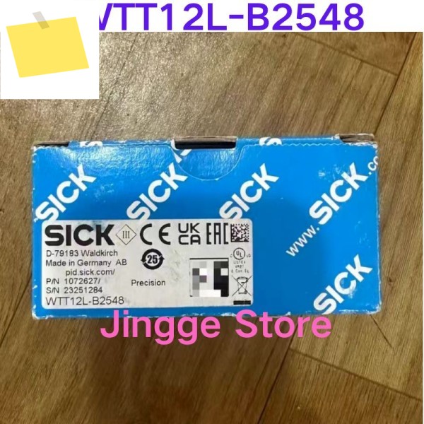 새제품 WTT12L-B2548 레이저 센서, 품목 번호 1072627 제품 이미지