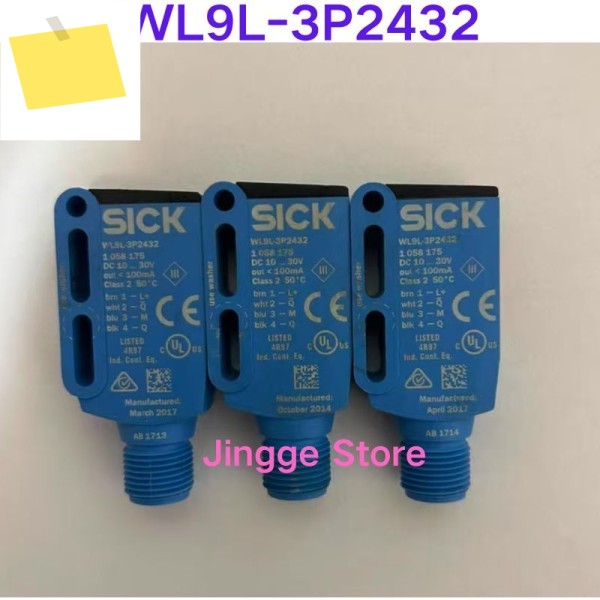 중고 테스트 Ok 광전 센서 WL9L-3P2432 주문 번호 1058175 제품 이미지