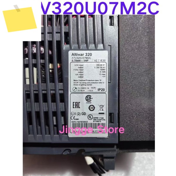 중고 테스트 완료, 주파수 변환기 ATV320U07M2C 220V 0.75KW 제품 이미지