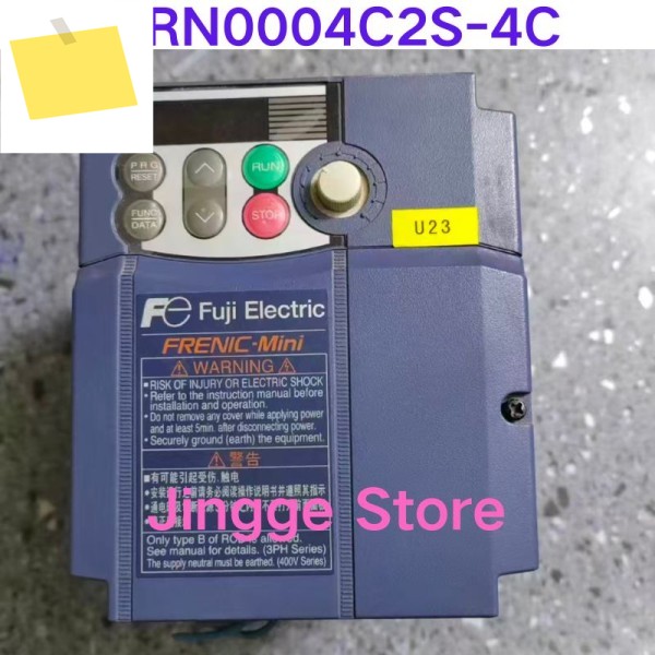 중고 테스트 완료 FRN0004C2S-4C 주파수 변환기 0.75KW 380V 제품 이미지
