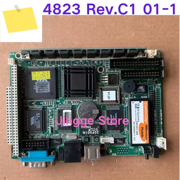 중고 테스트 Ok 산업용 제어 컴퓨터 마더보드 PCM-4823 Rev. C1 01-1 제품 이미지