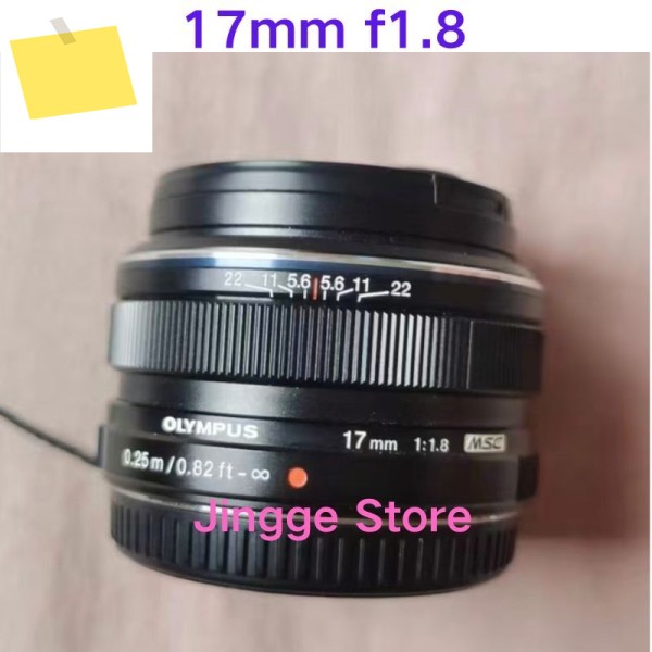 중고 테스트 Ok 17mm f1.8 고정 초점 렌즈, M43 마운트 제품 이미지