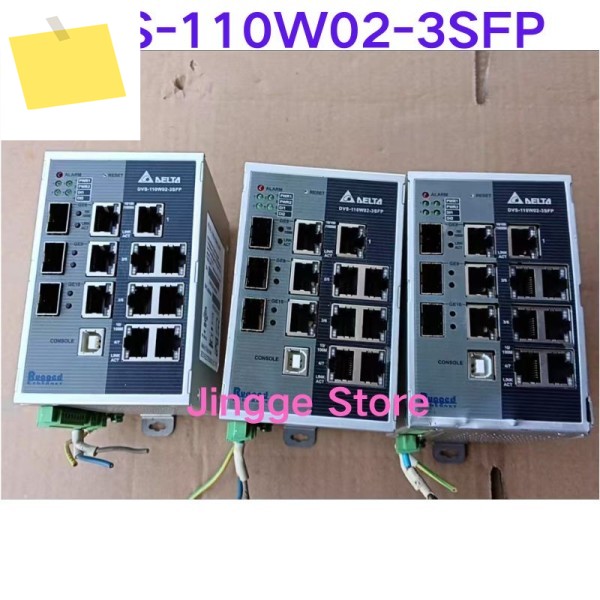 중고 테스트 Ok 산업용 네트워크 관리 스위치 DVS-110W02-3SFP 제품 이미지