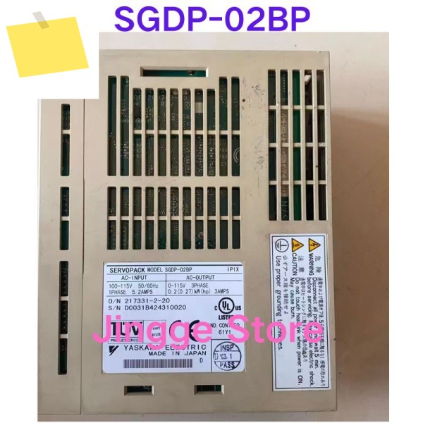 중고 테스트 완료 서보 드라이브 SGDP-02BP 제품 이미지
