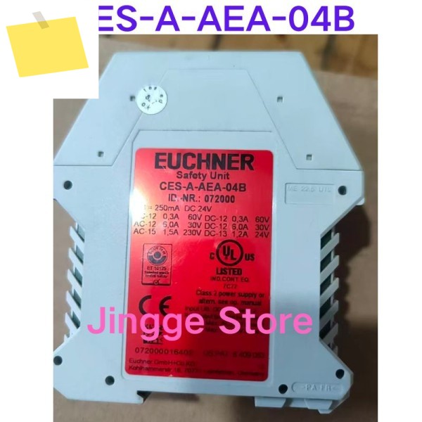 중고 테스트 완료, 안전 릴레이 CES-A-EA-04B, ID 번호 072000 제품 이미지