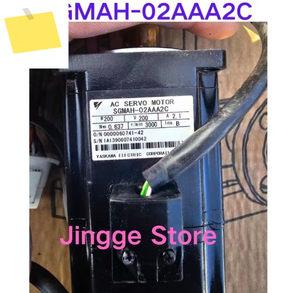 중고 테스트 완료 서보 모터 SGMAH-02AAA2C 제품 이미지